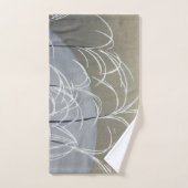 Élégant Neutre Art minimaliste Japonais Moderne (Serviette à main)