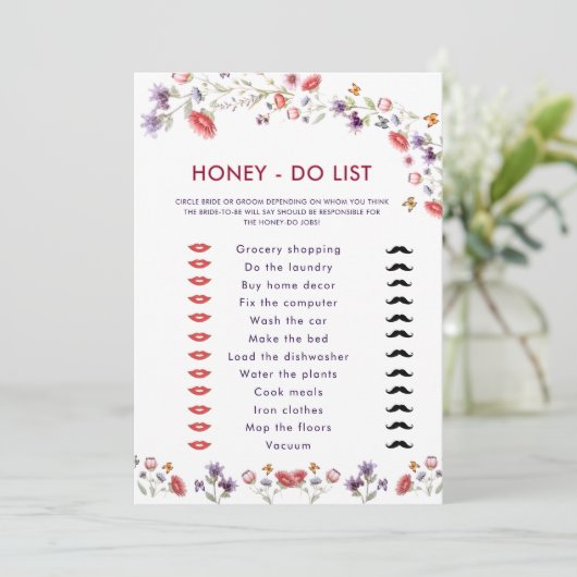 Elegant New Chapter Begins Honey Do List Bridal (Staand voorkant)