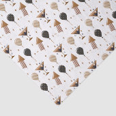 Elegant New Year Celebration Party Pattern Tissuepapier (Detail)