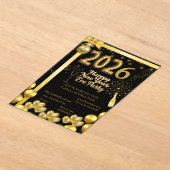 Elegant New Year Eve Party Invitation Card (Poser)