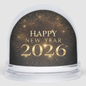 elegant new year snow globe 2025 (Avant)