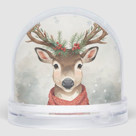 elegant new year snow globe 2025 (Arrière)