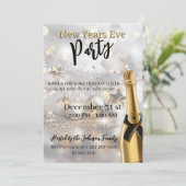 Elegant New Year's Eve Party Invitation (Debout devant)