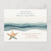 Elegant nieuw adres briefkaart (Voorkant)