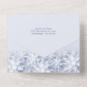 Elégant Noël 4 Photo Greeting Carte de vacances (Verso)