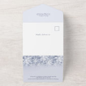 Élégant Noël 7 Photo Grey Carte de vacances (Dehors)