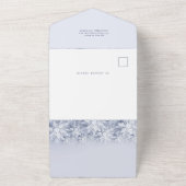 Élégant Noël 7 Photo Grey Carte de vacances (Dehors)