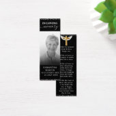 Élégant noir Delicate Signet funéraire (Bureau)