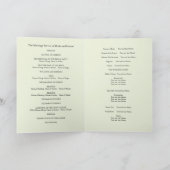 Élégant Noir et ivoire Modèle du programme de mari (Intérieur)