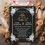 Élégant noir et or Mariage Magnet Faveurs<br><div class="desc">Elégant Noir et Or Mariage Favors - Gardes intemporels pour votre journée spéciale. Dotés d'un design sophistiqué en noir et or,  ces magnets personnalisés font des souvenirs parfaits pour que les clients les chérissent à jamais. Idéal pour les mariages modernes et luxueux.</div>