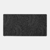 Élégant noir floral botanique (Recto)