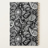 Elégant noir Paisley (Dos)
