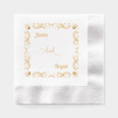 Élégant nom de mariée et de chambre victorienne (Recto)