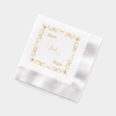 Élégant nom de mariée et de chambre victorienne (Gauche)