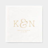 Élégant nom du Mariage et nom du Mariage (Recto)