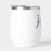 Élégant nom écrit à la main Bachelorette Party (Droite)