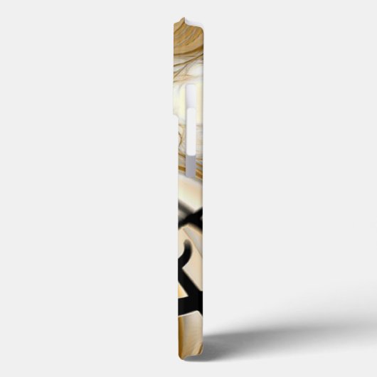 Élégant note musicale iPhone 13 Pro Coque (Verso / Gauche)