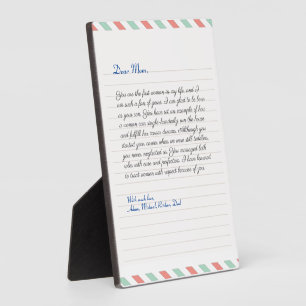 Elegant notitieboek handgeschreven liefdesbrief be fotoplaat