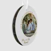 Élégant Notre premier Noël en tant que Mme. & Mr P (devant)