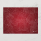 Élégant numéro de table Inséparables Rouge (Dos)