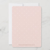 Elegant Nuptial Save the Date Kaart (Achterkant)