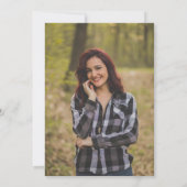 Elegant Nursing Graduation Invitation Photo | RN B (Dos)