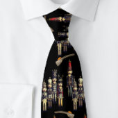 Elegant Nutcracker Christmas Neck Tie Stropdas
