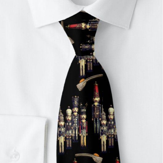 Elegant Nutcracker Christmas Neck Tie Stropdas