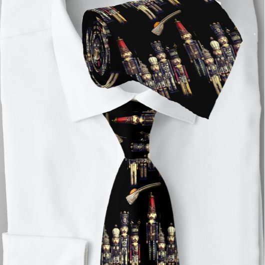 Elegant Nutcracker Christmas Neck Tie Stropdas