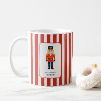 Elegant Nutcracker on The Red Stripes Koffiemok