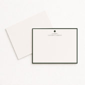 Elegant Oak Stationery Note Card Save The Date