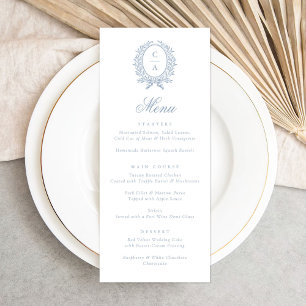 Elegant Olijfblad Botanische krans Menu