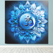 Elegant OM canvas schilderij (Insitu (Houten vloer))