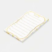 Elegant om lijst te doen post-it® notes (Schuin)