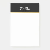 Elegant om lijstnotities te doen post-it® notes (Voorkant)