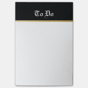 Elegant om lijstnotities te doen post-it® notes