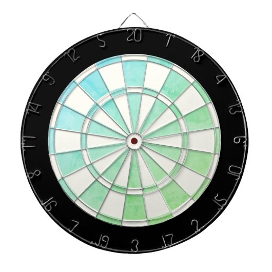 Elegant Ombre Dartboard Dartbord (Voorkant)