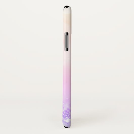 Elegant Ombre Glitter-schijven Case-Mate iPhone Case (Achterkant / rechts)
