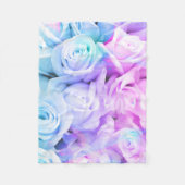 Elegant Ombre Rozen Buttery Soft Fleece Blanket (Voorkant)