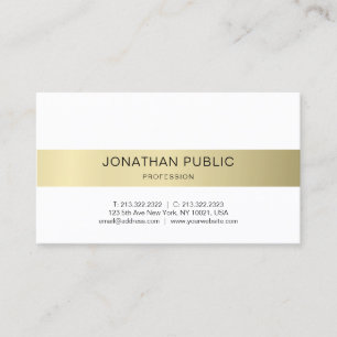Elegant ontwerp trendy minimalistisch modern eenvo visitekaartje