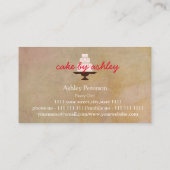 Elegant ontwerp voor aangepaste verpakking ter dec visitekaartje (Achterkant)