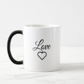 Elegant Ontwerp voor Mok met Liefdescitaat (Links)