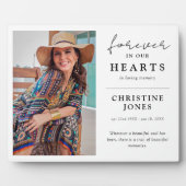 Elegant Onze Herinnering Gedenkfoto Fotoplaat (Voorkant)