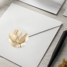 Elegant Oosters Wit Magnolia Save the Date