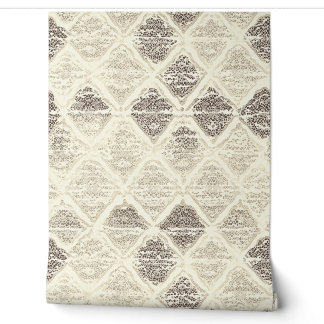Elegant op kant geïnspireerd geometrisch patroon behang