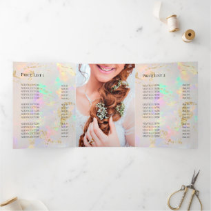 élégant opal triple brochure