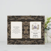 Elégant or antique baroque, programme de mariage (Debout devant)