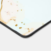 Elégant or Fox marbre Monogramme Beauté Salon (Coin)