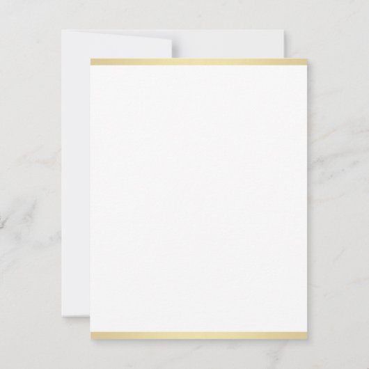 Élégant or manuscrit script texte Modèle plat (Dos)