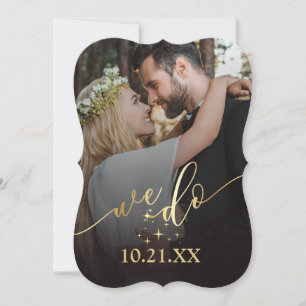 Elegant Or Nous Faisons Faire-part de mariage